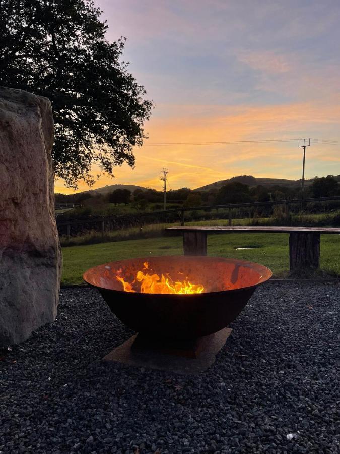 Maen Llwyd Villa Llanyre Eksteriør billede